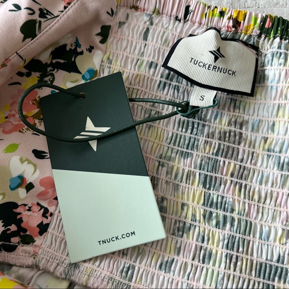 Tuckernuck Cecily Dress in Blush Meadow floral midi dress NWT - Picture 10 of 14